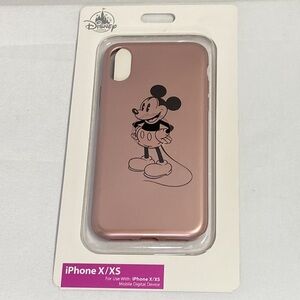 Disney D-Tech Mickey Pink Metallic iPhone X/XS Case NEW